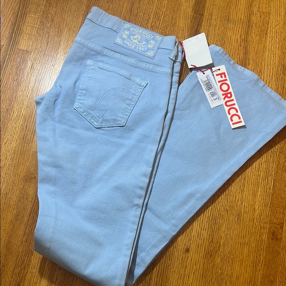Fiorucci Light Blue Women's Jeans, Brand New with Tags